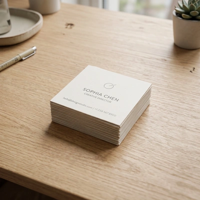  Square Business Cards